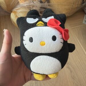 Sanrio Black and White Plush with Red Bow